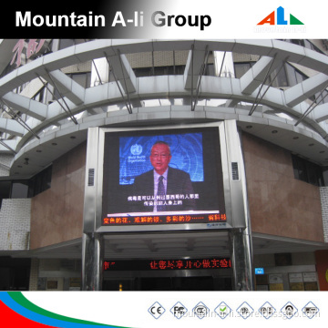 Popular Electronic Outdoor Advertising P16 Wall LED